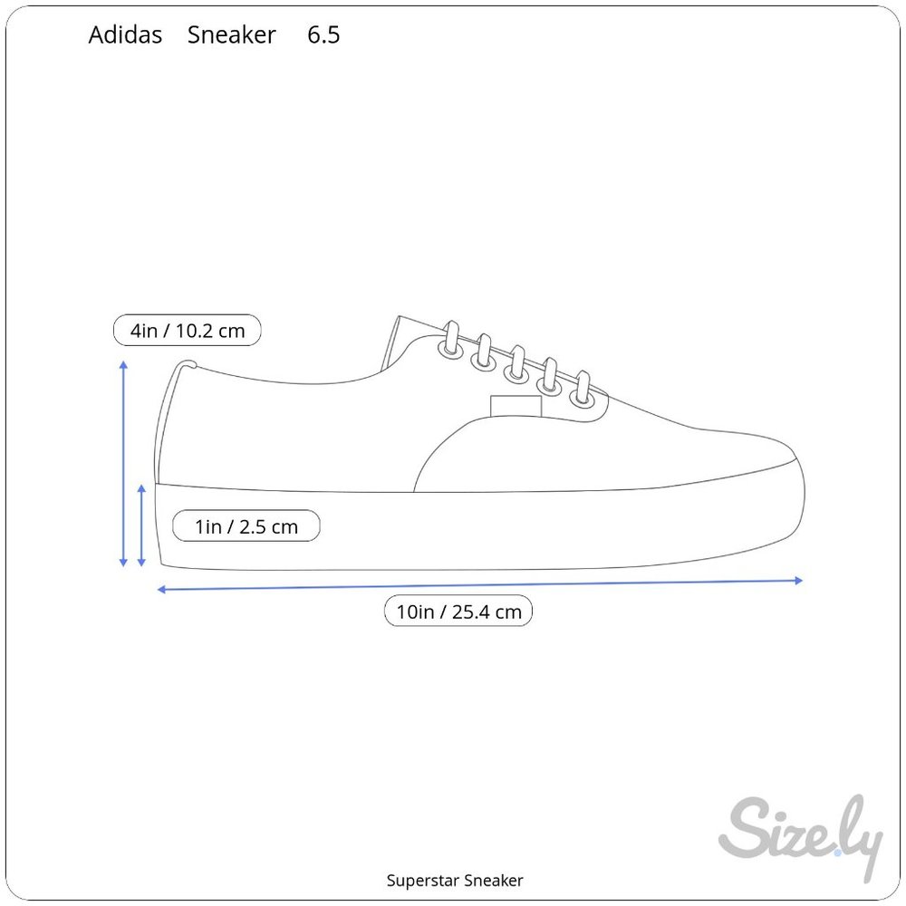 ADIDAS Superstar-Baskets Adidas Sneaker 6.5 - Picture 15 of 15